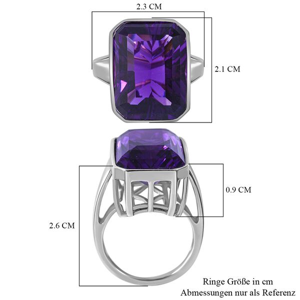 Afrikanischer Amethyst-Ring - 15,76 ct. image number 4