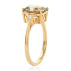 ILIANA AAA Turkizit und Diamant-Ring, SI G-H, 750 Gelbgold  ca. 2,60 ct image number 3