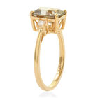 ILIANA AAA Turkizit und Diamant-Ring, SI G-H, 750 Gelbgold  ca. 2,60 ct image number 3