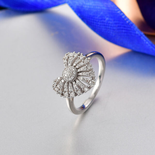 LUXURIANT DIAMOND - Lab Grown Diamant SI-GH Ring 925 Silber rhodiniert (Gr&ouml;&szlig;e 17.00) ca. 0.50 ct image number 1