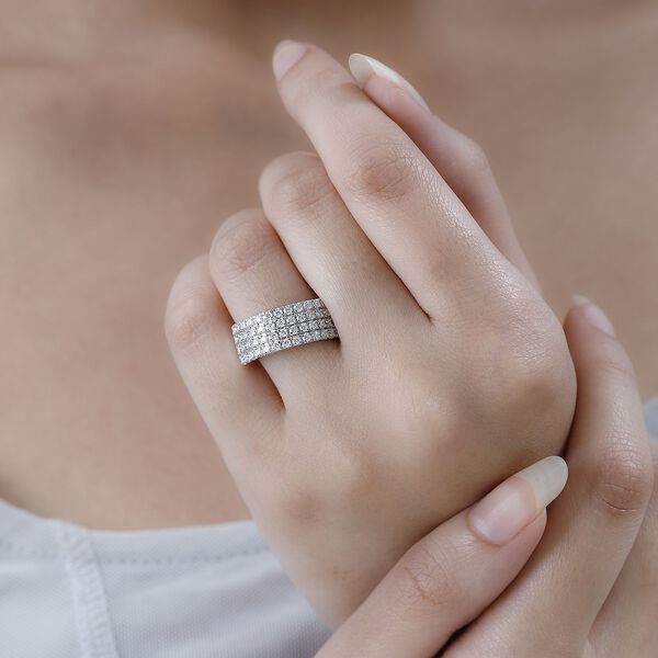 Moissanit Ring - 1,20 ct. image number 8