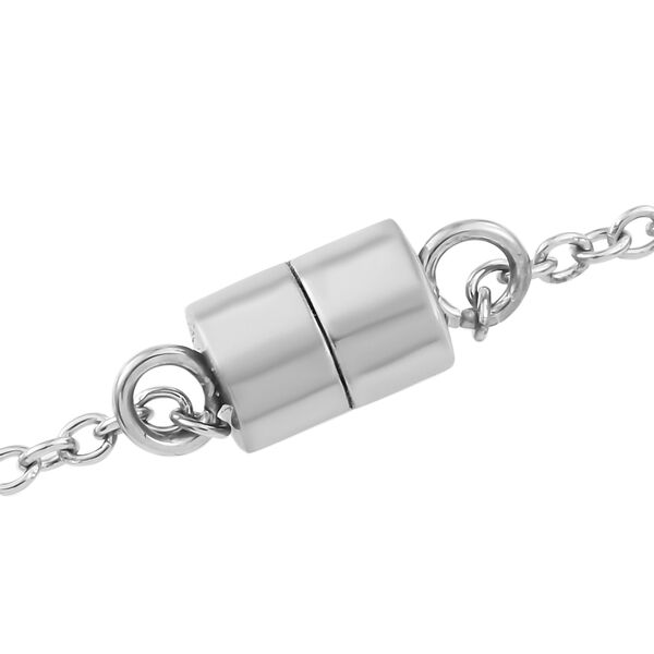 LUSTRO STELLA - Zirkonia Halskette ca. 45 cm 925 Silber ca. 0,31 ct image number 5