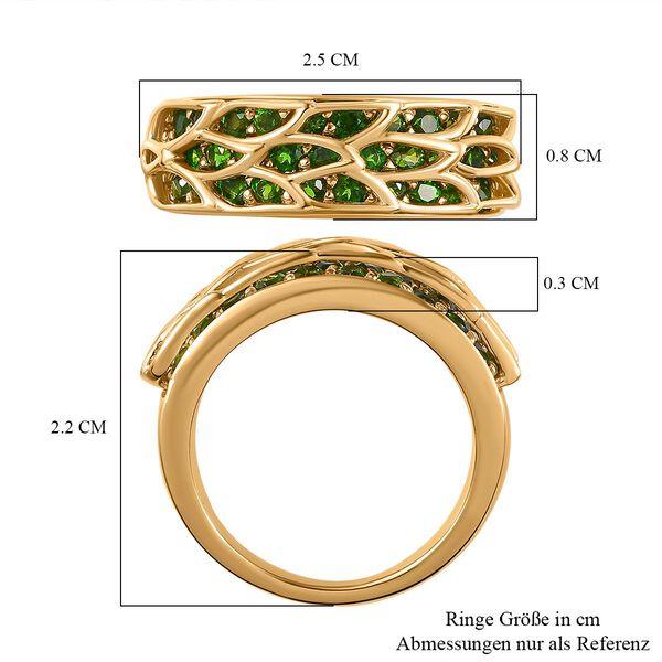 Nat&uuml;rlicher Chromdiopsid-Ring - 1,76 ct. image number 7