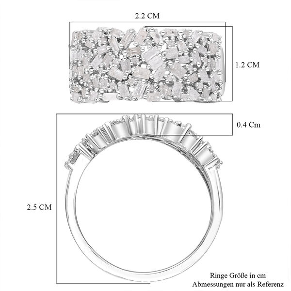 Weißer Diamant Ring - 1 ct. image number 6