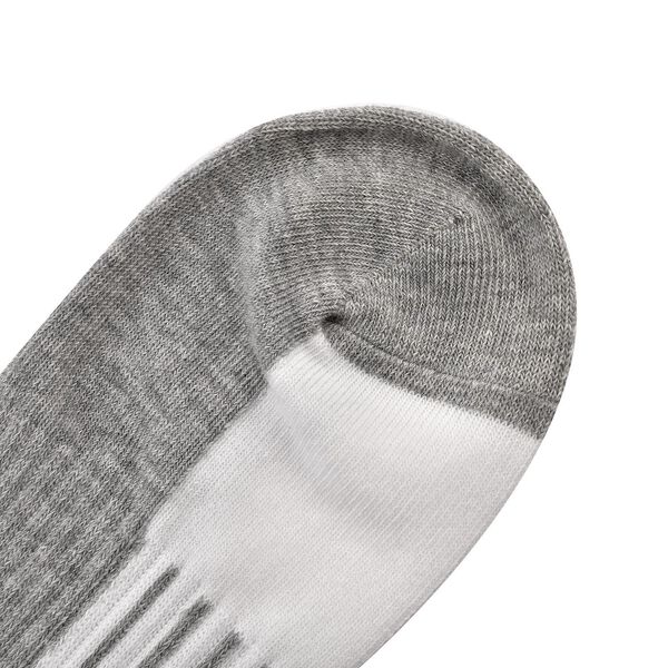 4er-Set Kupferfaser-Kompressions-Strumpfe, Antibakteriell und Anti-Geruch, S/M (36-40), Wei&szlig; und grau image number 5