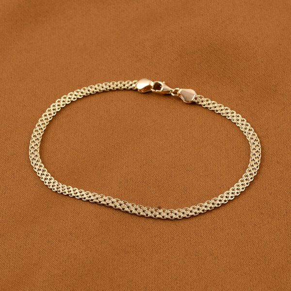 Garibaldi-Armband, ca. 19 cm, 375 Gold image number 2