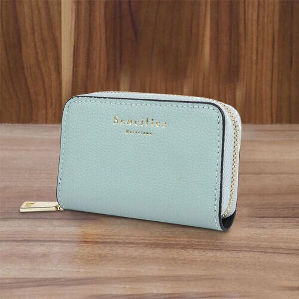 SENCILLEZ Kreditkartenetui aus echtem Leder image number 6