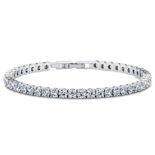 Zirkonia Armband, 19cm - 11,25 ct. image number 0