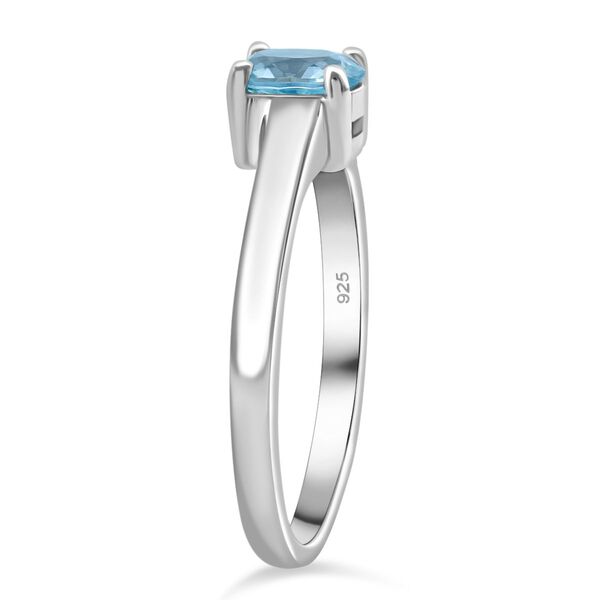 D'Joy AA blauer Zirkon Ring - 1,26 ct. image number 4