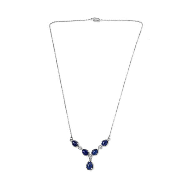 Lapislazuli-Halskette, 45 cm - 9,06 ct. image number 5
