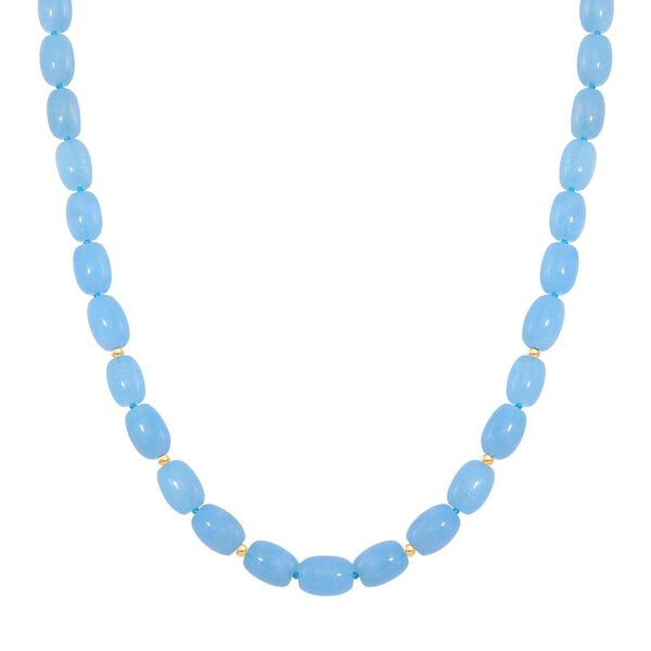 Aquamarin Halskette, 50cm - 330 ct. image number 0