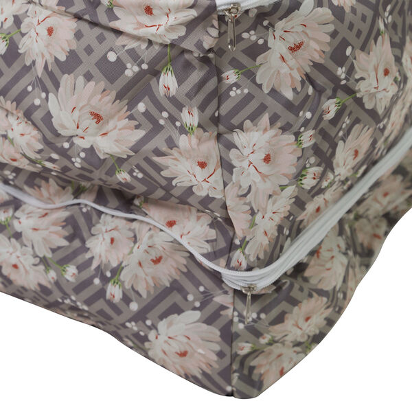 Serenity Night: 2-lagig Erweiterbare Aufbewahrungstasche, grau image number 3