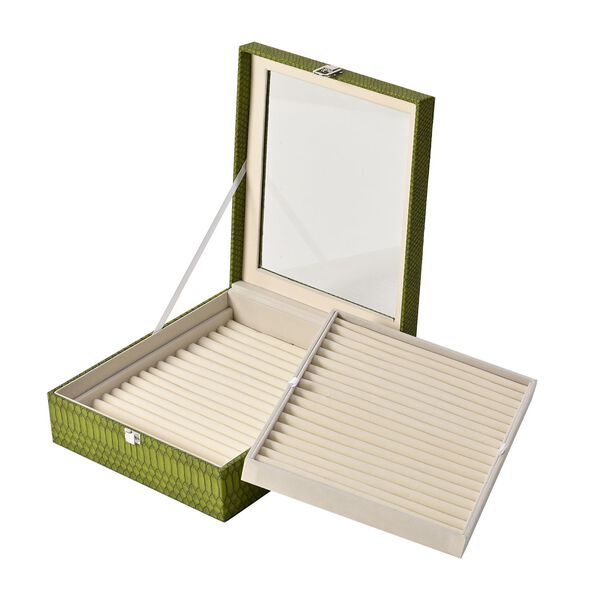 2-lagiger Ring Organizer, Gr&uuml;n image number 5