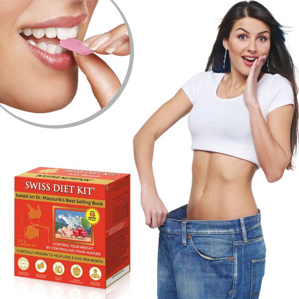 SWISS DIET KIT - Ern&auml;hrungs-Bonbons, Nachf&uuml;llpackung (250g), 84 St&uuml;ck, Kirsch Geschmack image number 2