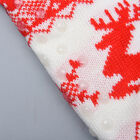 1 Paar rutschfeste Haus Socken mit Jojoba Infusion und Sherpa Futter, Einheitsgröße 24x23x12 cm, Rot und Weiß image number 1