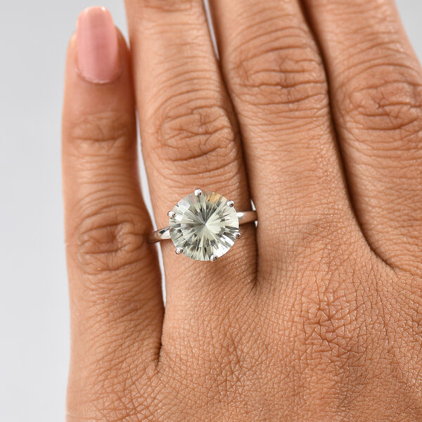Prasiolith Ring - 5,91 ct. image number 2