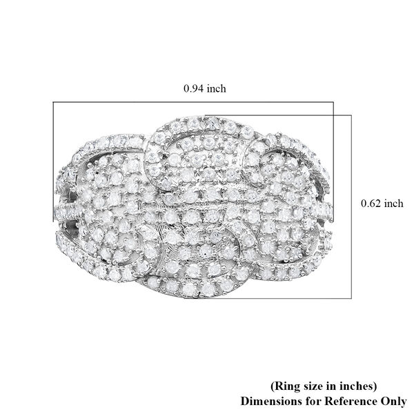 Wei&szlig;er Diamant-Ring - 1 ct. image number 6