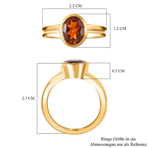 AA Madeira Citrin Ring - 1,59 ct. image number 6