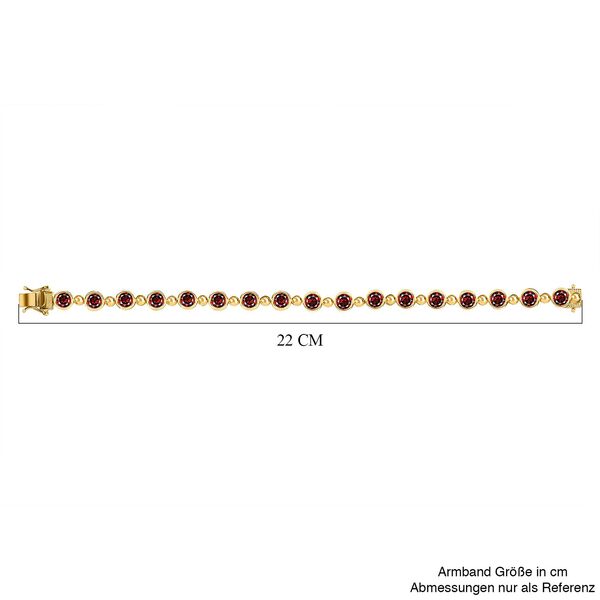 Nat&uuml;rliches Mosambik Granat-Armband, 20 cm - 17,10 ct. image number 5