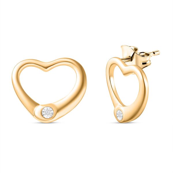 2er-Set- Herz Diamant Schmuckset image number 7