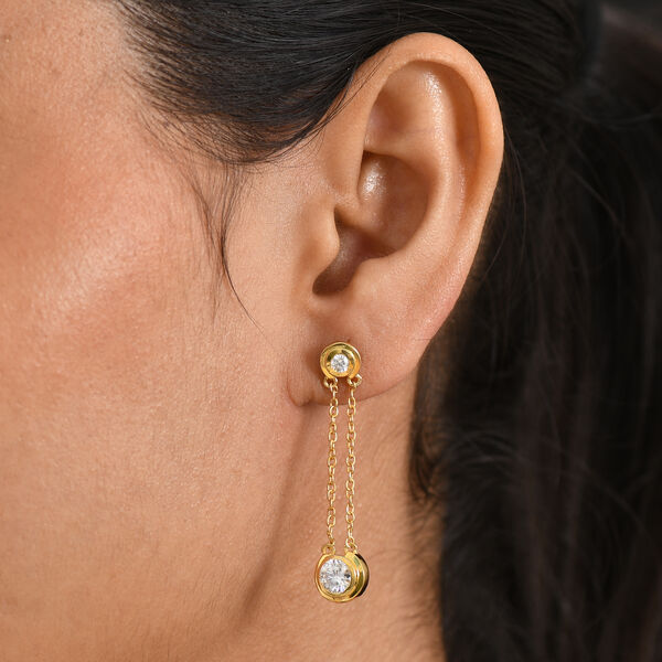 D'Joy Moissanit Ohrringe - 1,42 ct. image number 2