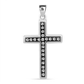 Thai Silber Kollektion - Kreuz Anhänger, 925 Silber