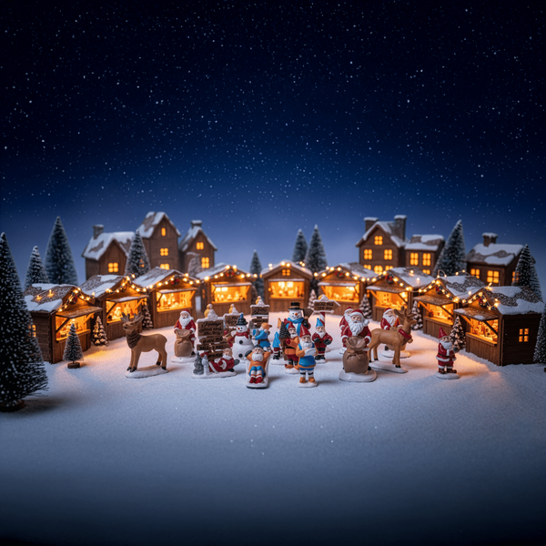 Weihnachts-&Uuml;berraschungsbox - 20 festliche Deko-Miniaturen zum Sammeln und Entdecken