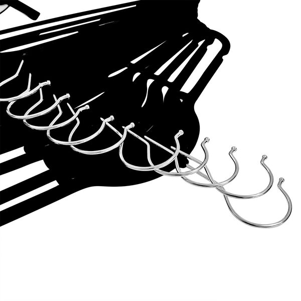 10er Set - Kleiderb&uuml;gel mit Samt &uuml;berzogen, Anti-Rutsch image number 1