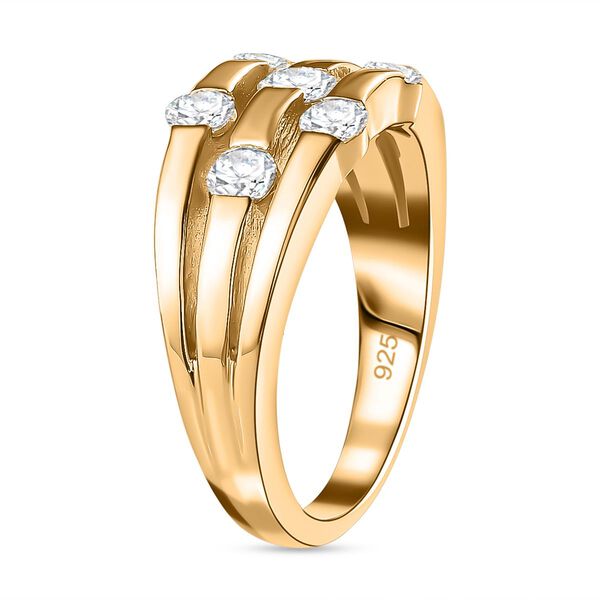 Moissanit Ring - 0,79 ct. image number 5