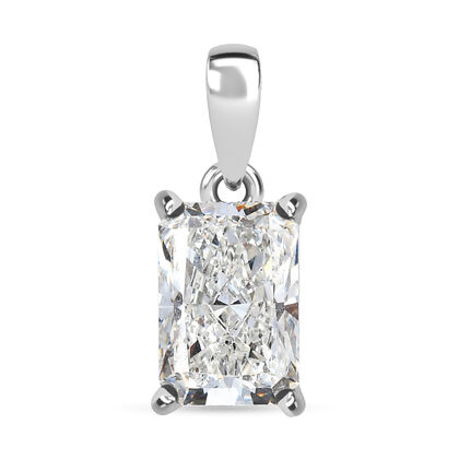 LUXURIANT DIAMOND - Lab Grown Diamant VS-EF IGI zertifiziert Anh&auml;nger 950 Platin ca. 2.00 ct