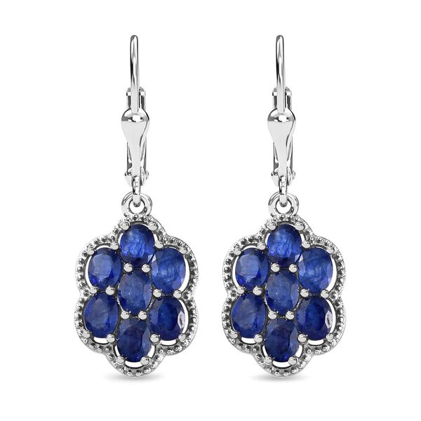 Masoala Saphir-Ohrh&auml;nger - 3,82 ct.