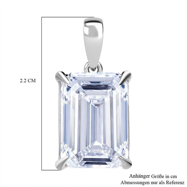 LUXURIANT DIAMOND - Lab Grown Diamant VS-G IGI zertifiziert Anhänger 950 Platin (10-15 Werktage Lieferzeit) ca. 10.00 ct image number 3