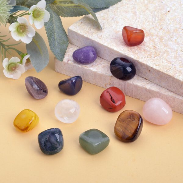 12er Set - Einzelne Edelsteine aus der ganzen Welt, perfektes Geschenkset image number 2