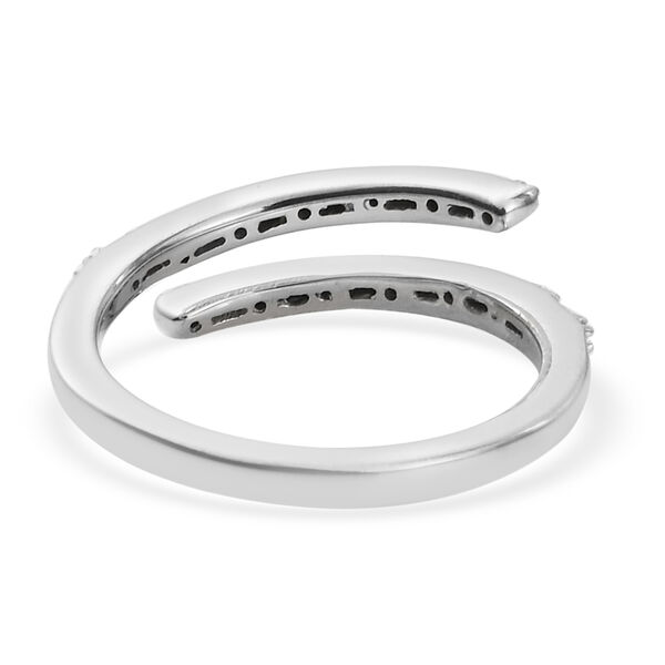 Diamant Ring 925 Silber platiniert  ca. 0,20 ct image number 6