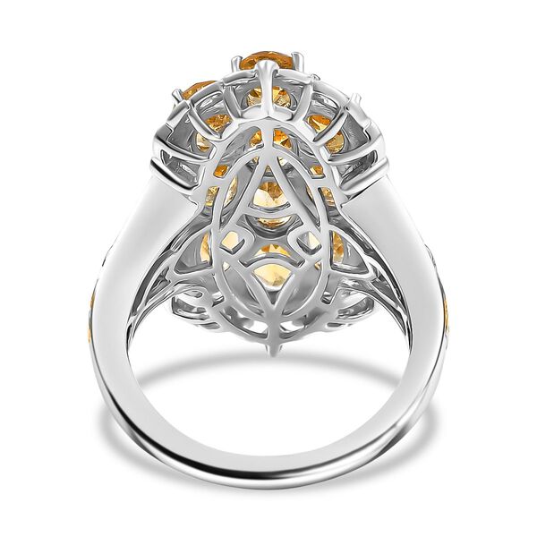 Citrin Ring Messing (Größe 20.00) ca. 4,67 ct image number 6