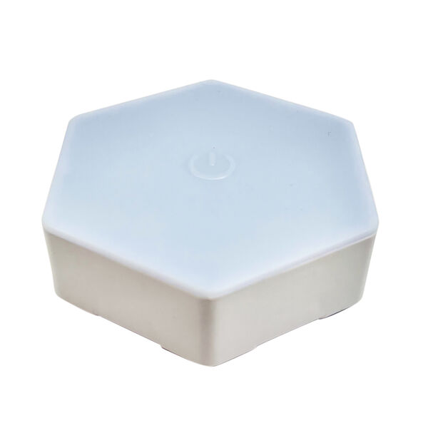 3er Set - Sechseckige Designer LED-Lichter mit Fernbedienung image number 3