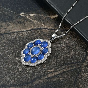 D'Joy Aurora Mondstein Schmuckset ca. 50 cm 925 Silber rhodiniert ca. 6.73 ct