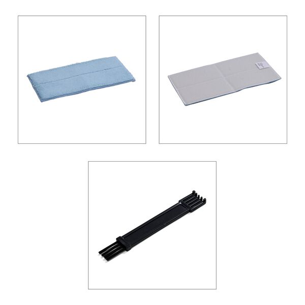 HOMESMART Drehbare Kehrmaschine, 29×20×109 cm, Kabellos, Staub- und Wischfunktion, Ergonomischer Griff image number 9