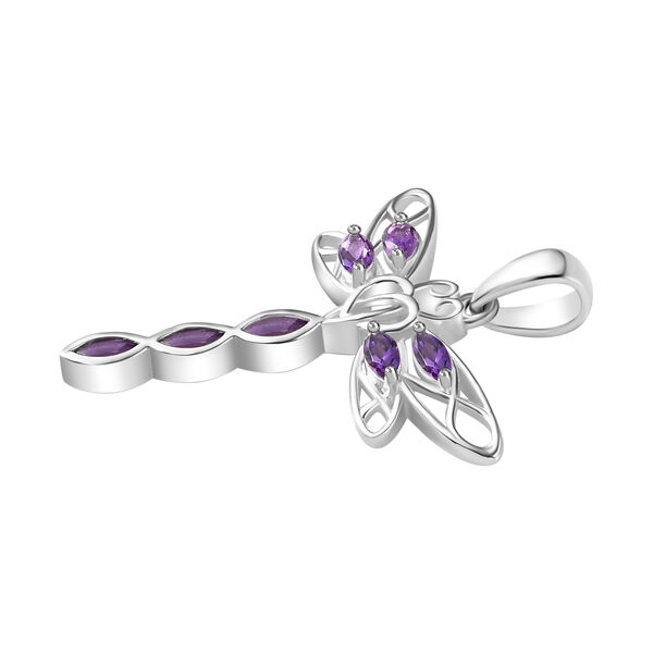 Afrikanischer Amethyst-Anh&auml;nger - 0,98 ct. image number 3