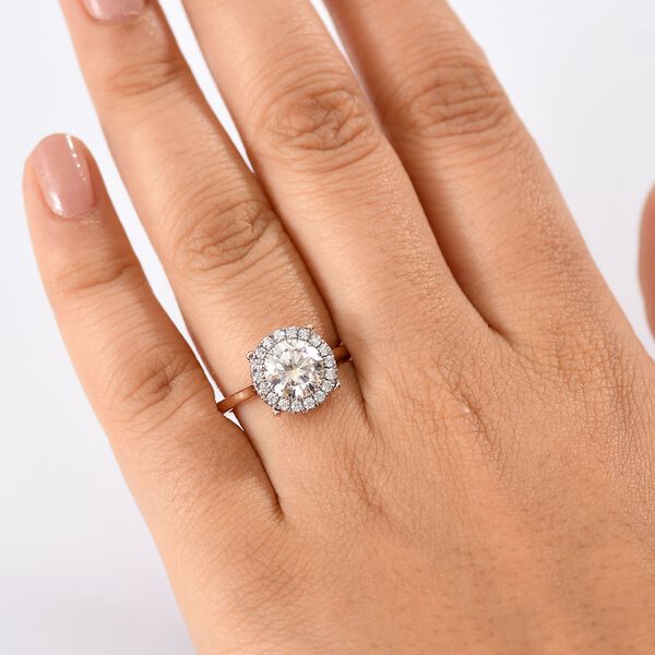 Moissanit Ring - 2,11 ct. image number 3