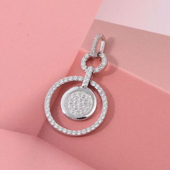 Lustro Stella wei&szlig;er Zirkonia Anh&auml;nger