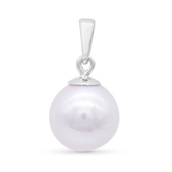 RHAPSODY Japanischer Premium Akoya Perlen-Anh&auml;nger, 950 Platin