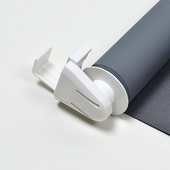 Klemmfix Verdunkelungsrollo, Gr&ouml;&szlig;e 90x150 cm, Grau