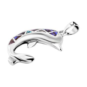 Royal Bali Kollektion- Abalone Muschel Anh&auml;nger- 4,51 ct.