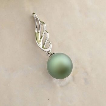 ILIANA AAA Tahiti Perle Anh&auml;nger in 750 Wei&szlig;gold