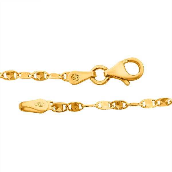 925 Silber vergoldet Armband ca. 19 cm ca. 1,58g image number 3