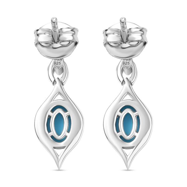 D'Joy AA Sleeping Beauty Türkis Ohrringe - 1,32 ct. image number 5