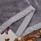 Wolkenweiche Decke mit floralem Muster, 200x230cm, Silber image number 5