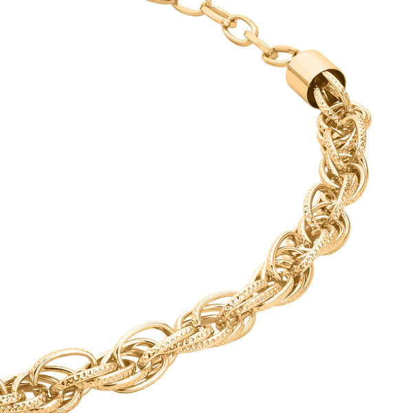 Gelb Halskette ca. 52 cm + 5 cm Extender, ca. 39,00g image number 4