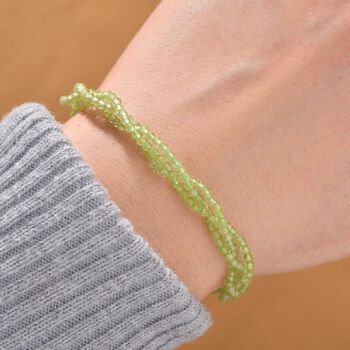 Peridot Armband, 18 +5 cm - 17,50 ct.